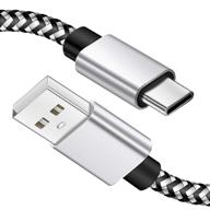 🔌 high-speed type c charger - 10 ft usb c cable for galaxy s10, s9, s8 plus & more logo