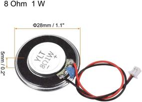 img 2 attached to Uxcell Replacement Loudspeaker 1 25Mm 2P Electronic