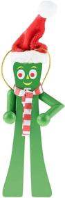 img 3 attached to 🎄 Gumby Wooden Christmas Nutcracker: Officially Licensed, 5" Tall Decorative Figure, 100% Wood