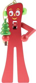 img 1 attached to 🎄 Gumby Wooden Christmas Nutcracker: Officially Licensed, 5" Tall Decorative Figure, 100% Wood