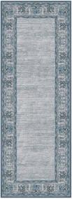 img 4 attached to 🏞️ RUGGABLE Bohemian Collection Vintage Runner Rug - Zinnia Blue 2.5'x7' - Machine Washable, Pet & Kid Friendly, Stain & Water Resistant, Non-Slip
