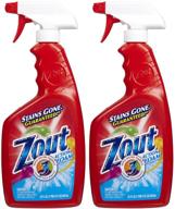 🧺 zout triple enzyme laundry stain remover foam - 22 oz - 2 pk logo