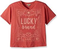 lucky brand girls toddler graphic girls' clothing and tops, tees & blouses logo