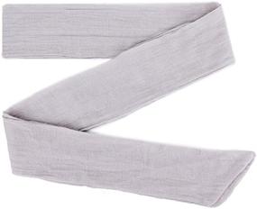 img 3 attached to Heidi Summer Skinny Necktie Waistband Women's Accessories in Scarves & Wraps