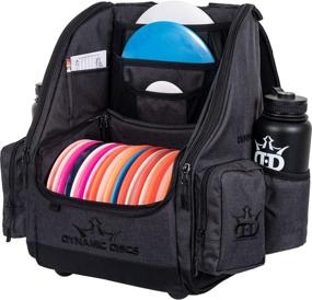img 2 attached to Commander Disc Golf Backpack - Dynamic Discs Bag for 20 Discs, Deep Pockets, Water Bottle Holders