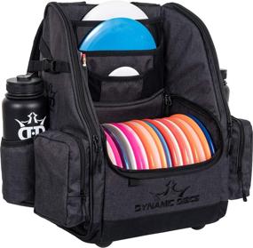 img 3 attached to Commander Disc Golf Backpack - Dynamic Discs Bag for 20 Discs, Deep Pockets, Water Bottle Holders