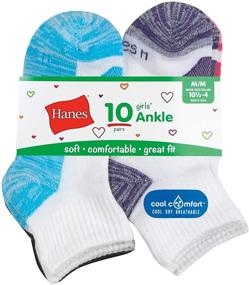 img 1 attached to Hanes Girls Comfort Assorted Medium