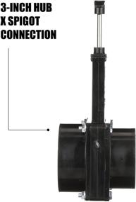 img 3 attached to Задвижка для RV и кемпера из АБС-пластика от Valterra - соединение 3 дюйма по гильзе и наружному концу.