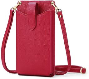 img 4 attached to Peacocktion Crossbody Lightweight Shoulder Wallet Women's Handbags & Wallets