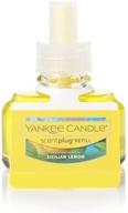 🍋 заполнитель для подключаемого источника yankee candle с сицилийским лимоном: наслаждайтесь ароматом цитрусовых фруктов. логотип