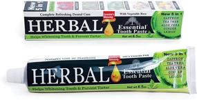 img 3 attached to 🌿 Ultimate Oral Care: Herbal Essential Toothpaste (Pack of 3) 6.5 - Natural & Effective