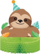 sloth party centerpiece 1 ct logo