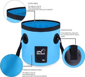 img 1 attached to Maryya Collapsible Portable Container Lightweight