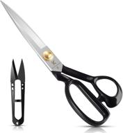 🧵 professional 9 inch sewing scissors for dressmaking - heavy duty fabric shears for tailors, upholstery, and crafting logo