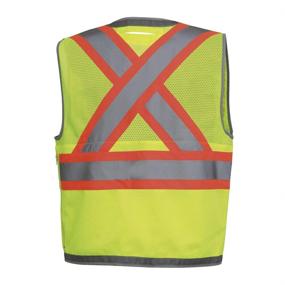 img 3 attached to 🧥 Stay Safe with Pioneer Reflective Safety Vest for Men