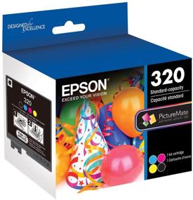 img 1 attached to Epson T320 Standard Capacity Magenta Ink Cartridge (T320) for Epson PictureMate Printers: Premium-Quality Prints Guaranteed