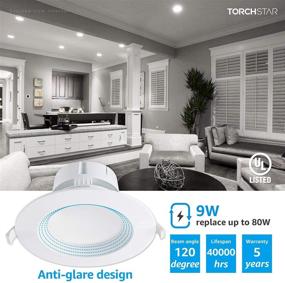 img 2 attached to 💡 TORCHSTAR UL Listed Recessed Downlight Junction: Perfect Industrial Electrical Lighting Solution