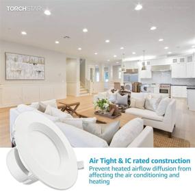 img 3 attached to 💡 TORCHSTAR UL Listed Recessed Downlight Junction: Perfect Industrial Electrical Lighting Solution