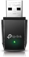 🔌 tp-link ac1300 usb 3.0 mini wifi adapter: dual band wireless network for pc desktop - archer t3u (renewed) logo