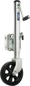 img 1 attached to Fulton XP15L 0101 Swivel Trailer Tongue Jack - 1500 Lbs. Capacity with 8-inch Wheel