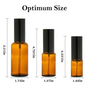 img 1 attached to 🌼 Versatile Sprayer Bottles: Perfect for Liquid Cosmetic Storage and Application