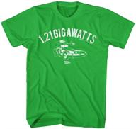 future gigawatts delorean adult t shirt men's clothing logo