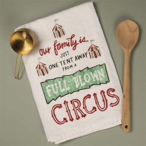 img 1 attached to 🎪 Полотенце LOL с блестками от Primitives by Kathy, 28" x 28" - Одна палатка от цирка