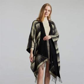 img 1 attached to QBSM Womens Poncho Cardigan Blanket