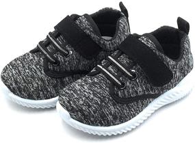 img 2 attached to 👟 Bless Children Baby Toddlers Breathable Fashion Sneakers: Ultimate Walking Running Shoes for Boys & Girls