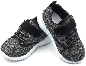 img 4 attached to 👟 Bless Children Baby Toddlers Breathable Fashion Sneakers: Ultimate Walking Running Shoes for Boys & Girls