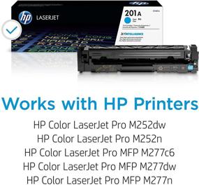 img 3 attached to 🖨️ HP 201A CF401A Cyan Toner Cartridge for LaserJet Pro M252dw & M277 Series - Genuine OEM