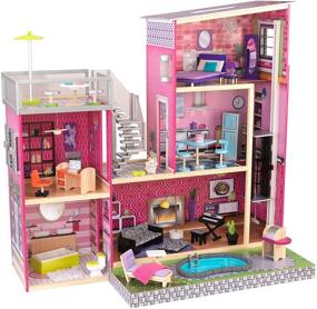 img 3 attached to KidKraft Girls Uptown Dollhouse Furniture