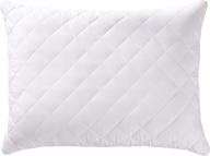 2-pack queen sized 🛏️ amazon basics customizable down-alternative pillows logo