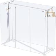 👕 optimized cover and tube bracket for simplehouseware z-base garment rack (excludes garment rack) логотип