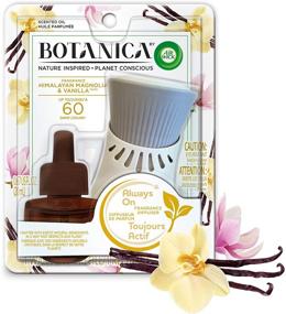 img 4 attached to 🌸 Air Wick Botanica Plug in Scented Oil Starter Kit - Himalayan Magnolia & Vanilla, 1 Warmer + 1 Refill, Essential Oils - Air Freshener
