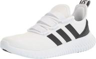 👟 adidas men's kaptir sneaker in white – athletic footwear logo