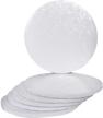cake s s white round food service equipment & supplies in disposables logo