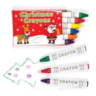 baker ross christmas crayons children logo