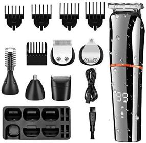 img 1 attached to Wireless Clippers Precision Waterproof Rechargeable