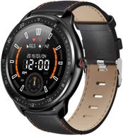 💪 iquark smart watch для мужчин: водонепроницаемый трекер фитнеса ip67 с мониторингом сердечного ритма и артериального давления, монитором сна - совместим с android и ios телефонами. логотип