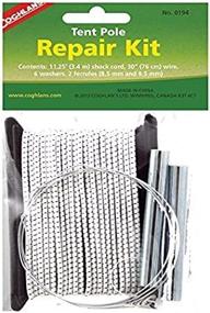 img 2 attached to Fix Your Tent Poles in a Snap with Coghlan's Tent Pole Repair Kit