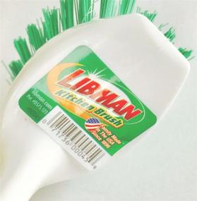 img 1 attached to 🥦 Efficient 6-Pack Libman Vegetable & Fruit Cleaning Brush: Perfect for Dishwashing & Kitchen Cleaning – 45 Uses!