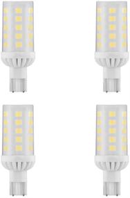 img 4 attached to 🔆 Makergroup T5 T10 Wedge Base 921 912 12V LED Light Bulbs 4W Warm White 2700-3000K – Ideal for RV, Camper, Boat Marine Lights and Outdoor Landscape Deck Stair Step Path Lights (4pcs)