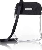 baggallini clear event bryant crossbody women's handbags & wallets logo