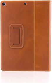 img 3 attached to 📱 Premium Real Leather Case for iPad 9.7" (5th/6th Generation 2017/2018) - Italian Luxury Cover with Dual Stand and Auto Sleep/Wake (Tan)