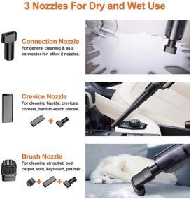 img 1 attached to 🌀 Highly Efficient Cordless Cyclonic Handheld Rechargeable Vacuum