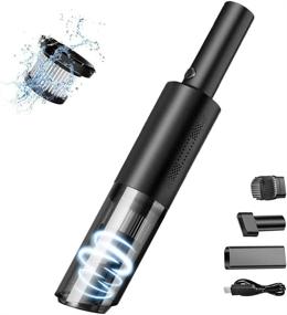 img 4 attached to 🌀 Highly Efficient Cordless Cyclonic Handheld Rechargeable Vacuum