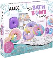 🛁 alex spa комплект для изготовления домашних бомб для ванны "пирожные": все в одном, что нужно детям для изготовления бомб для ванны логотип