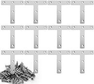 🔧 inch stainless steel brackets - includes 80 brackets logo