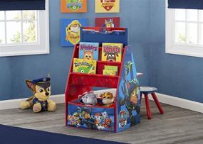 img 2 attached to 🎨 Durable and Versatile Delta Children Kids Easel and Play Station: Perfect for Arts & Crafts, Drawing, Homeschooling and More, Featuring Nick Jr. PAW Patrol